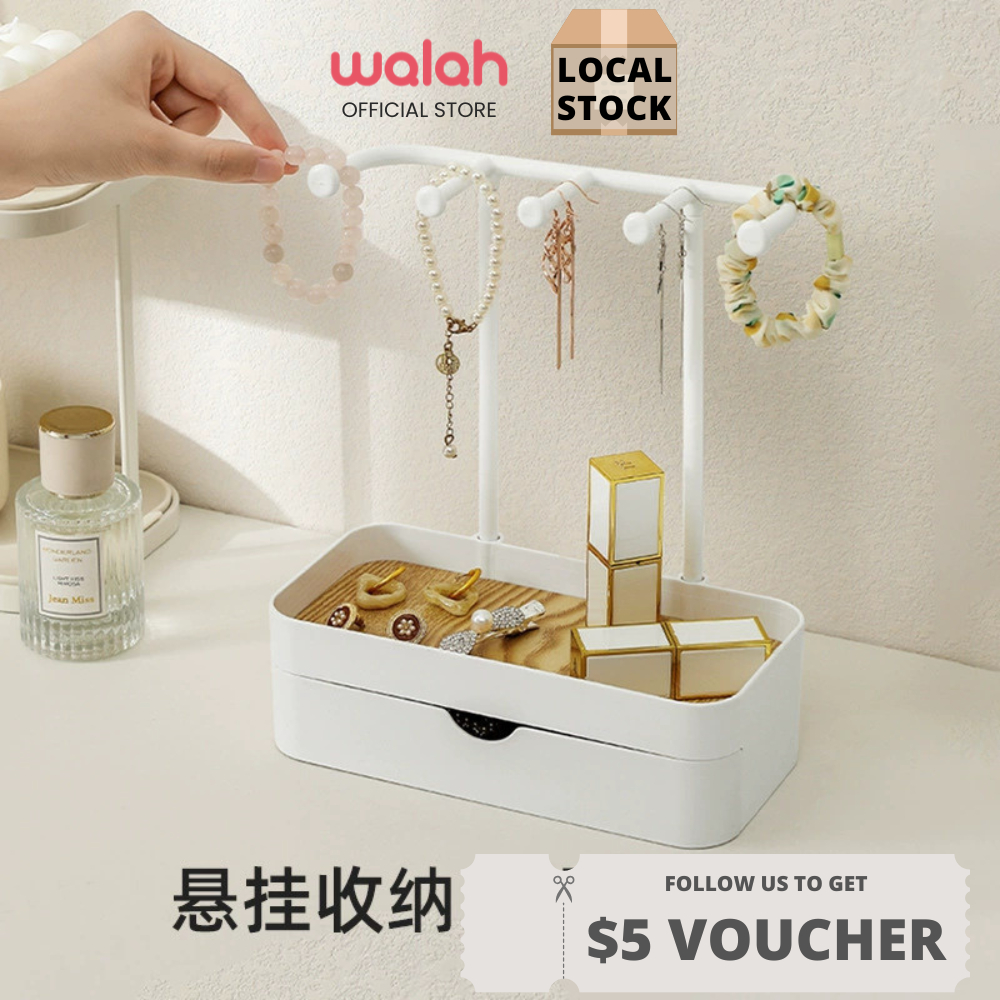 Jewelry Ring Display Holder Organizer Necklace Keychain Storage Rack ...