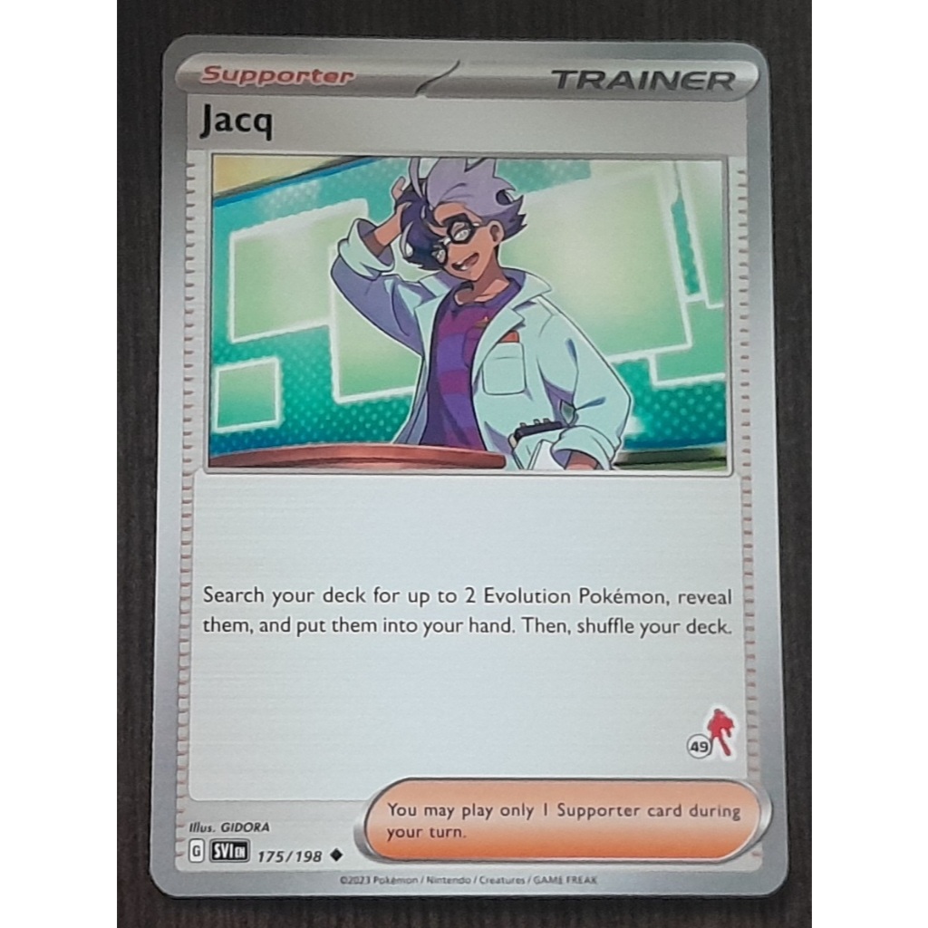 Pokemon TCG: Jacq - 175/198 - Battle Academy 2024 | Shopee Singapore