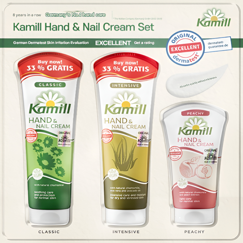 [Kamill] Hand Cream 133ml x 2 + 75ml | Shopee Singapore
