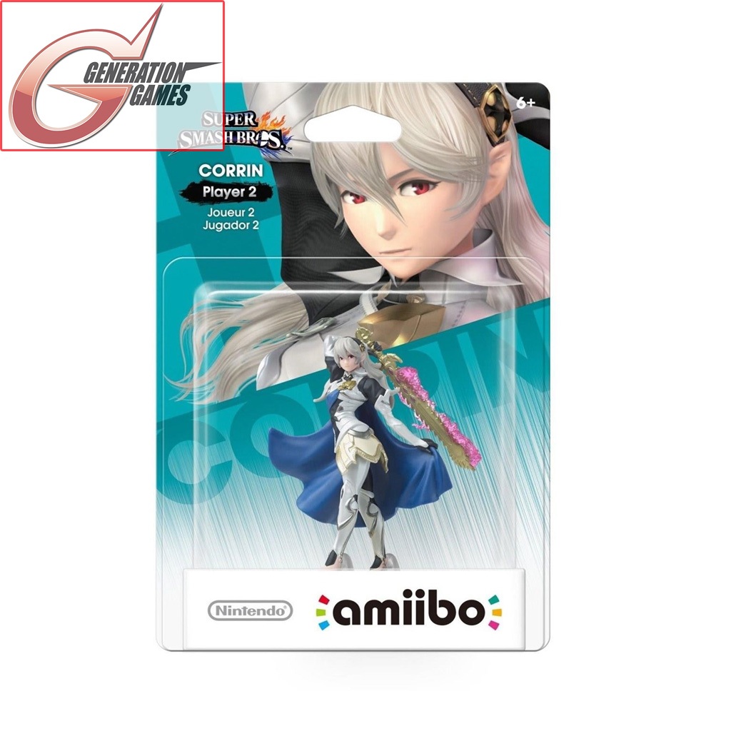 Nintendo Amiibo - Corrin Player 2 (Super Smash Bros Series) | Shopee ...