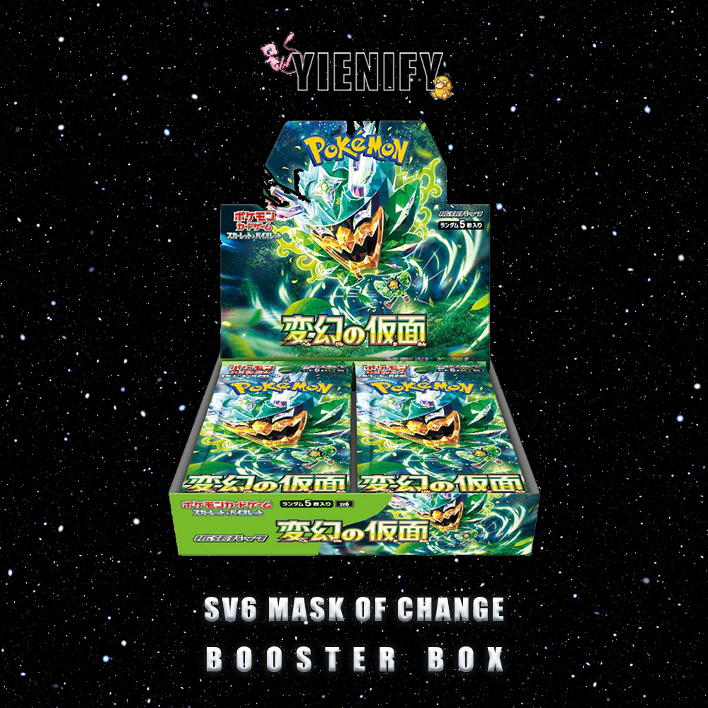 mask of change booster box japanese Pokémon TCG JP: Mask of Change [SV6] Booster Box main image 0