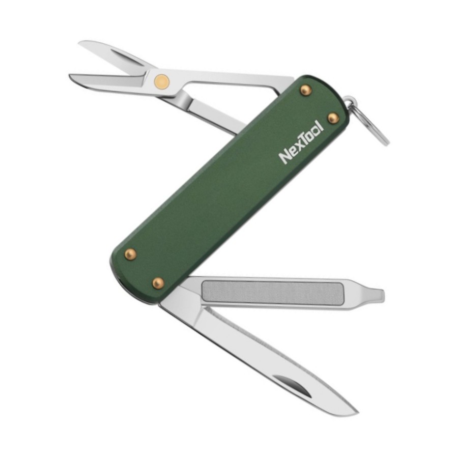NexTool Mini Multi Functional Pocket Knife Green Aluminium (10-year ...