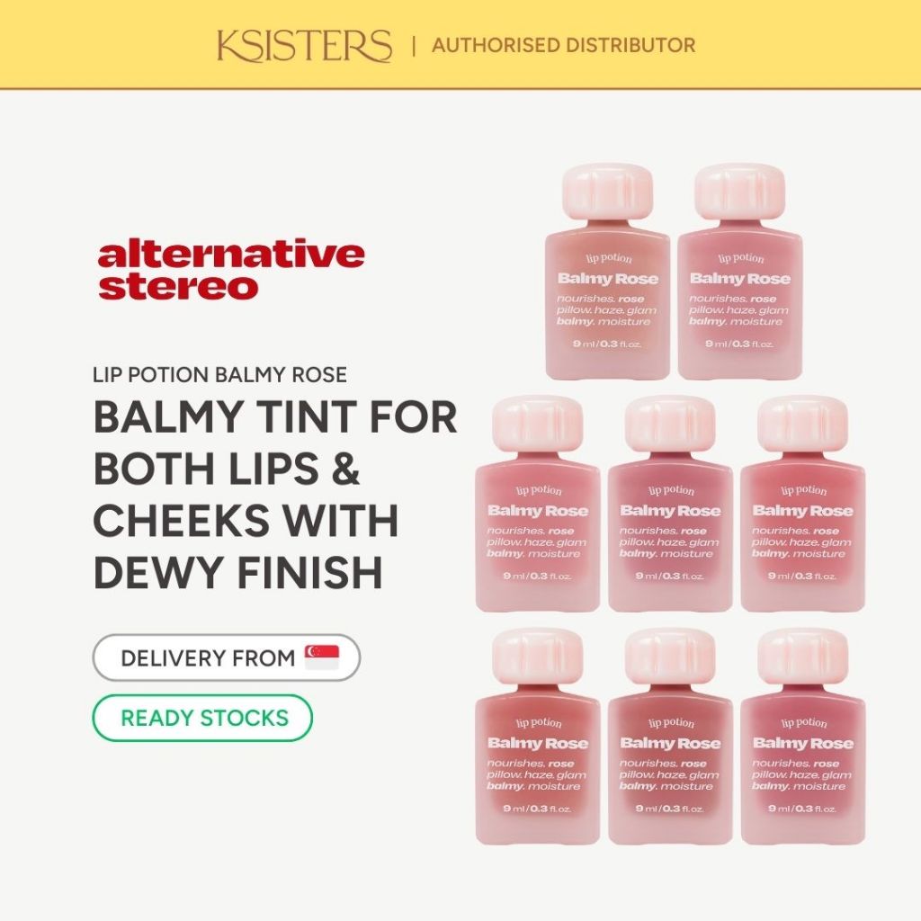 Alternative Stereo Lip Potion Balmy Rose (11 Colours) | Shopee Singapore