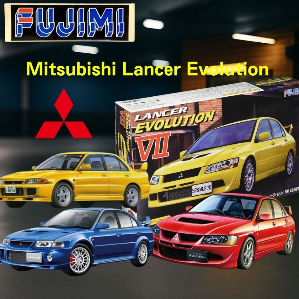 Fujimi Models 1/24 Inch Up Series No. 180 Mitsubishi Lancer Evolution ...