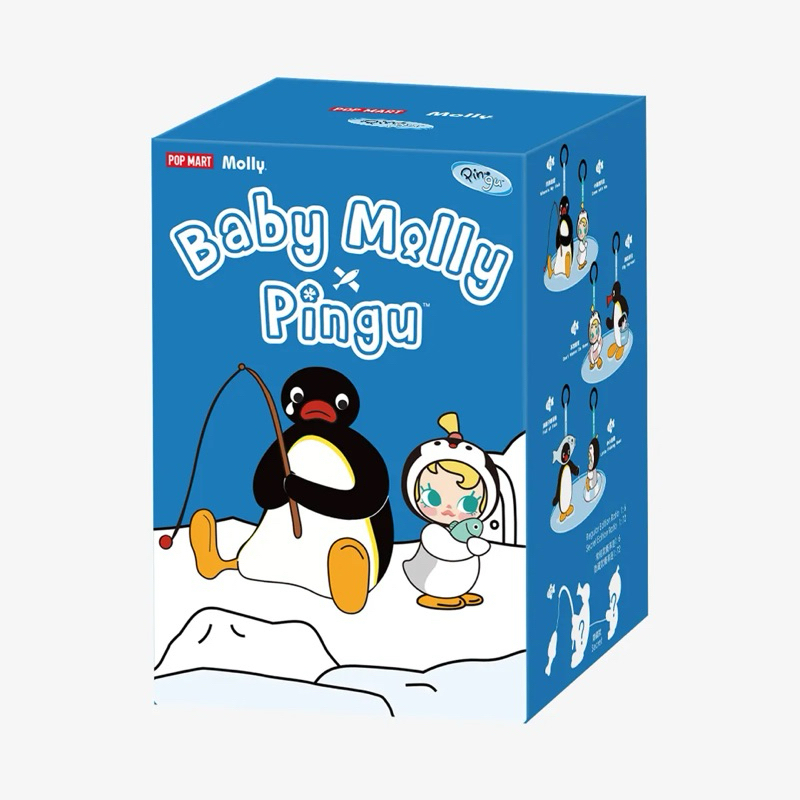 SG 🇸🇬 SELLER] 💯 Authentic Popmart Baby Molly × Pingu Happy