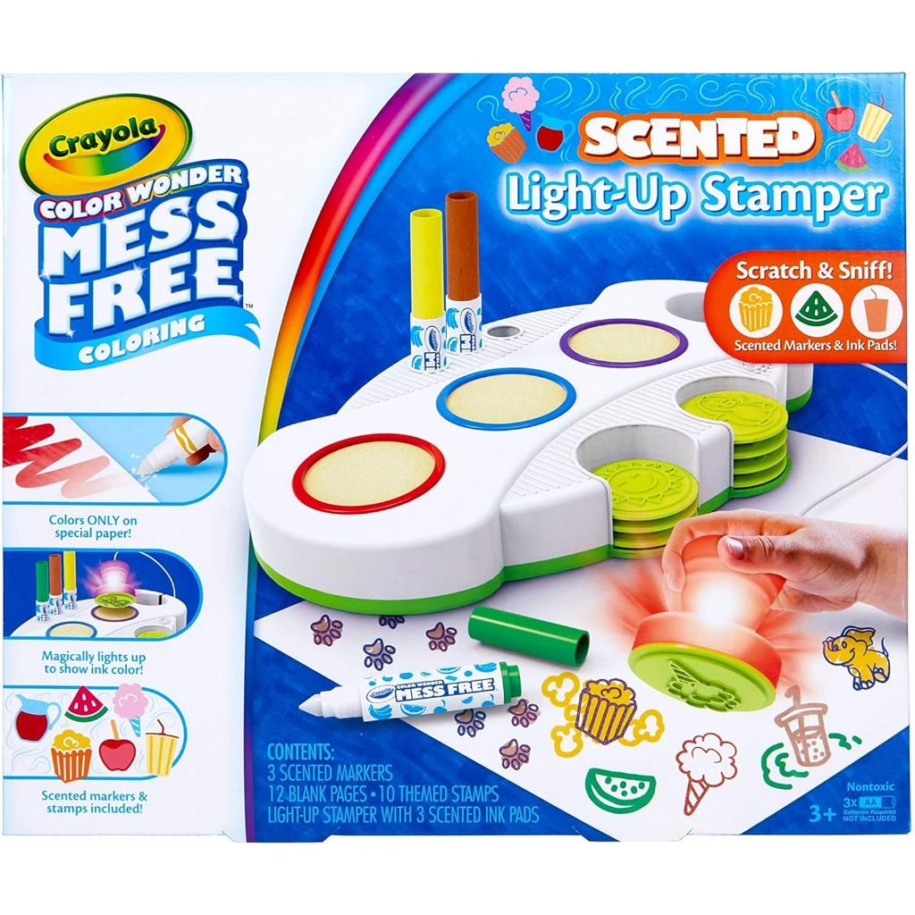 Crayola Color Wonder Mess Free Coloring Scented Light Up Stamper and ...