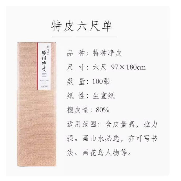 红星 宣纸 紅星 特皮生宣10枚 書道紙