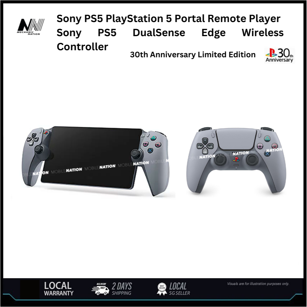 Sony Ps Playstation Portal Remote Player And Ps Ps Dualsense Edge Wireless Controller Th