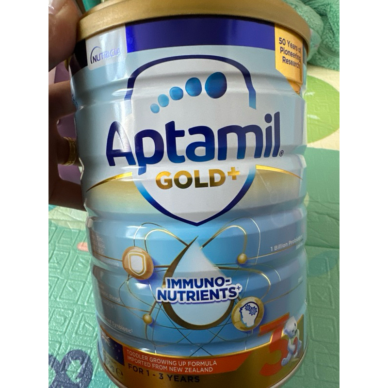 [Single Tin] Aptamil Gold+ Immuno-Nutrients Stage 3 Toddler Growing Up ...