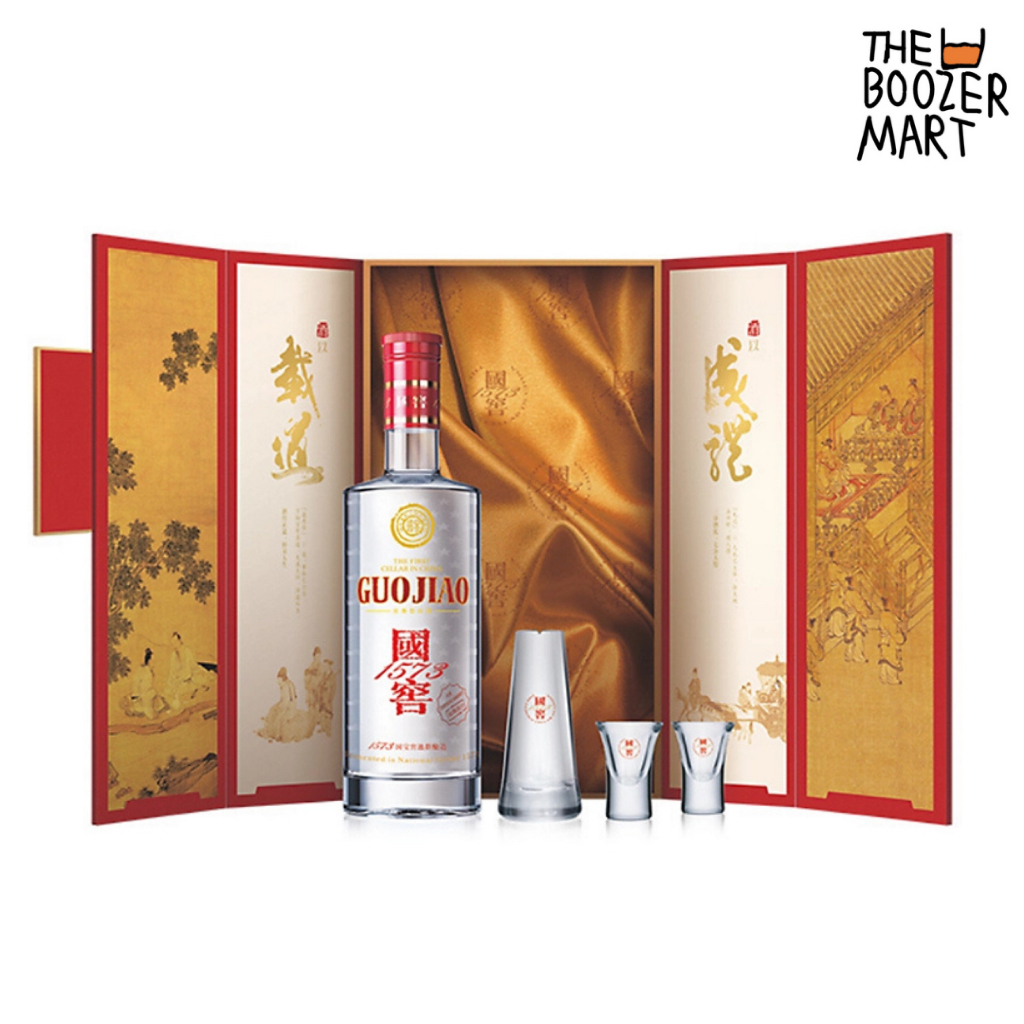 National Cellar 1573 Baijiu Guo Jiao 375ml Gift Set 国窖白酒礼品装