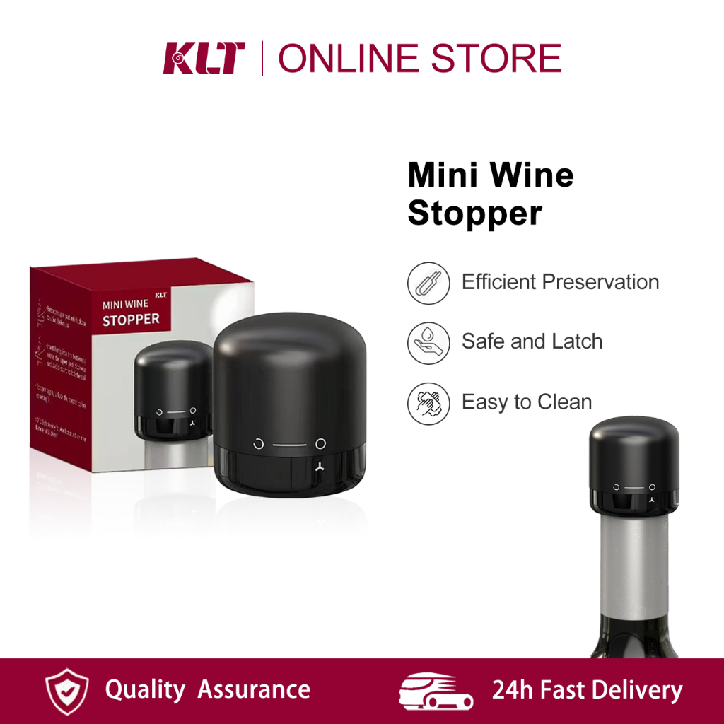 Cliton Mini Wine Stopper Vacuum Efficient Preservation Beer Keeper with ...