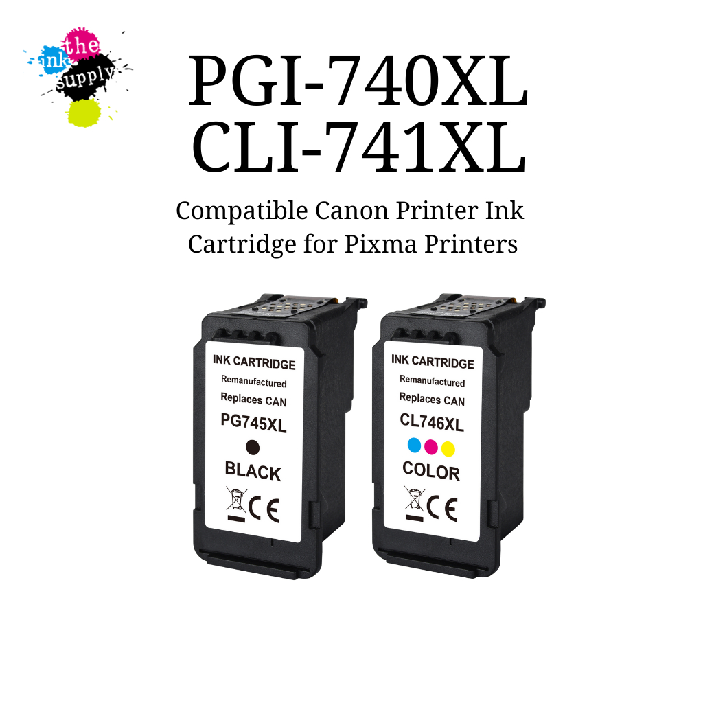 PGI-740XL CLI-741XL Compatible Canon Ink Cartridge for Pixma MG3570 ...