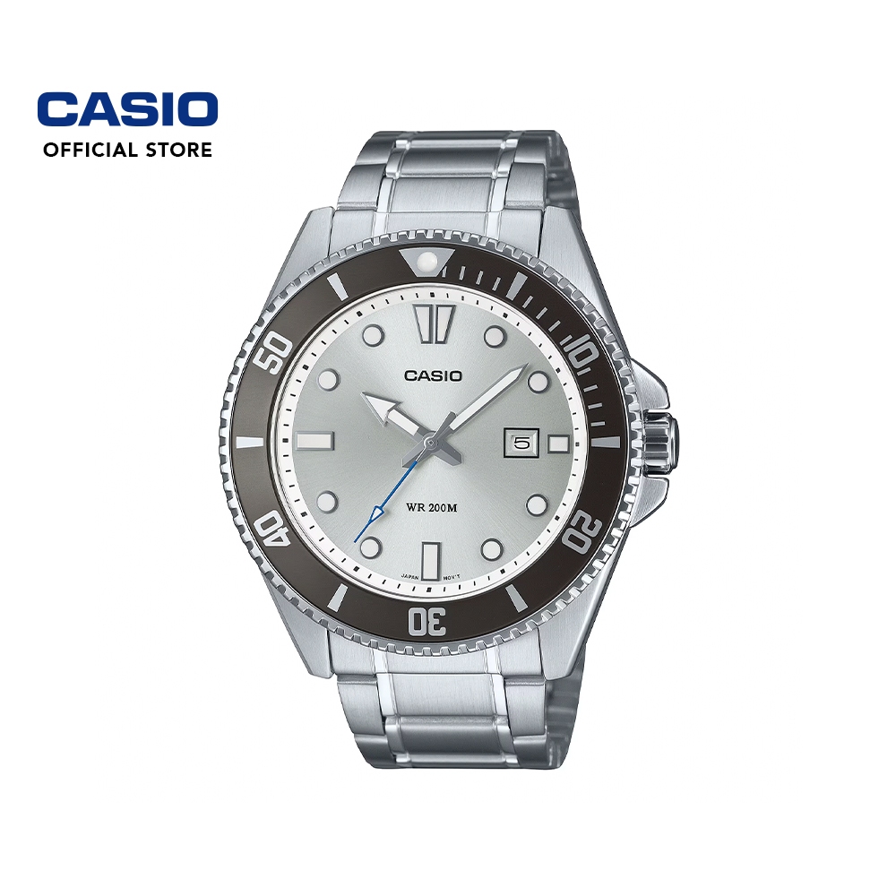 CASIO GENERAL MDV-107D Standard Men's Watch Stainless Steel Band