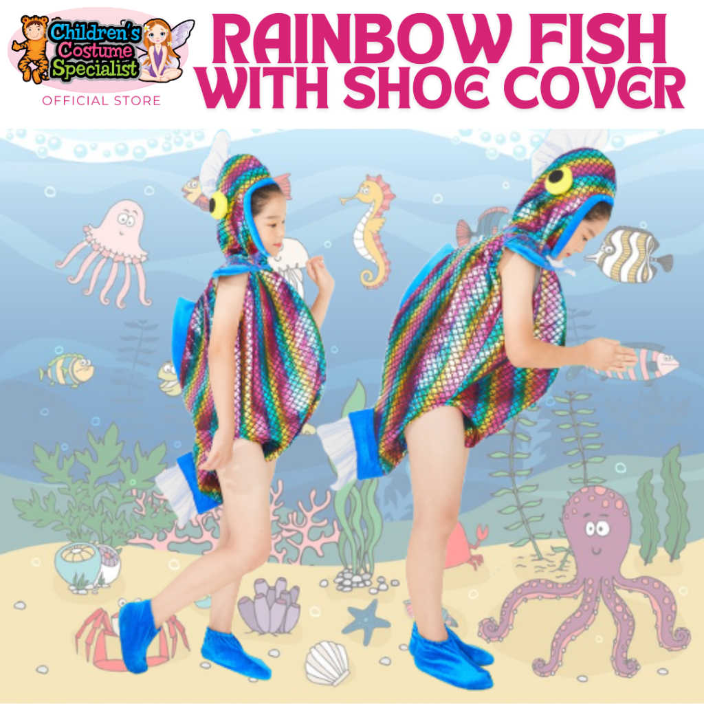 Kids Under The Sea Animal Fish Seahorse Crab Jellyfish Octopus Shark  Starfish Costume Party Favors Toddler Dress-up | Shopee Singapore