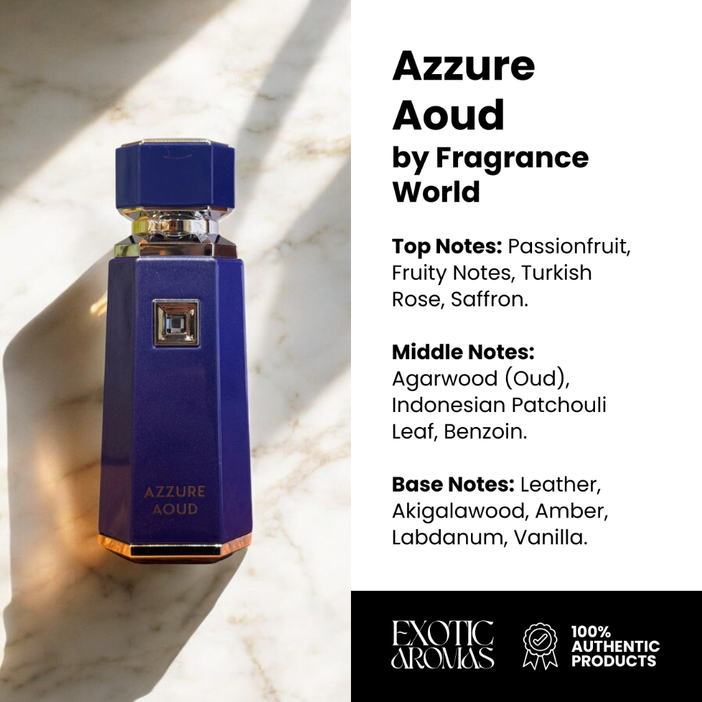French Avenue Azzure Aoud / Cocoa Morado / Liquid Brun EDP 100ML