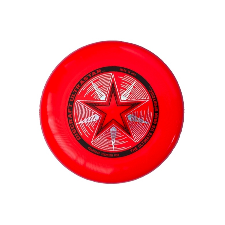 Discraft Ultra Star Sport Disc 2-Pack - 175 Gram Official Ultimate Frisbee Discs (Red & Pink)