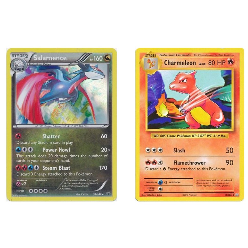 charmeleon pokemon card 10 108 Amazon.com: Pokemon - Charmeleon (10/108)