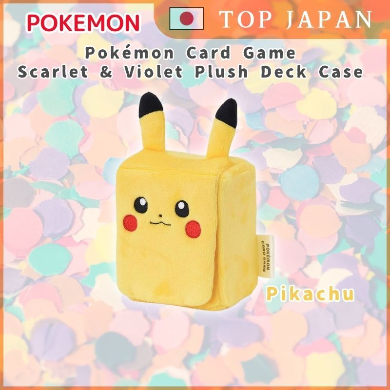 pokemon card game scarlet & violet plush deck case pikachu pokemon card game scarlet & violet plush deck case pikachu Pokemon Card  Game Scarlet & Violet