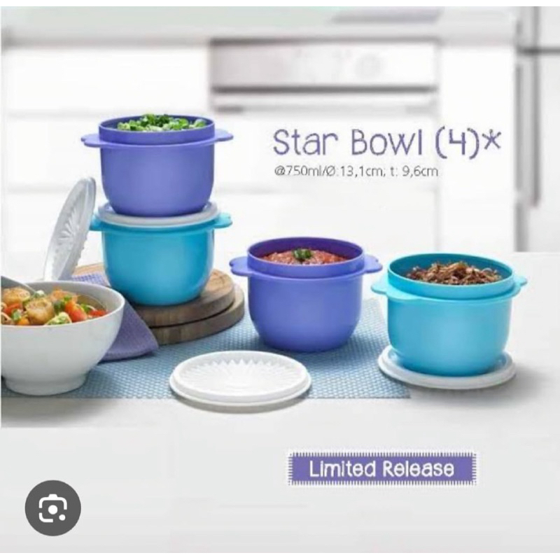 tupperware chinese new year cookies container - one touch star bowl ...