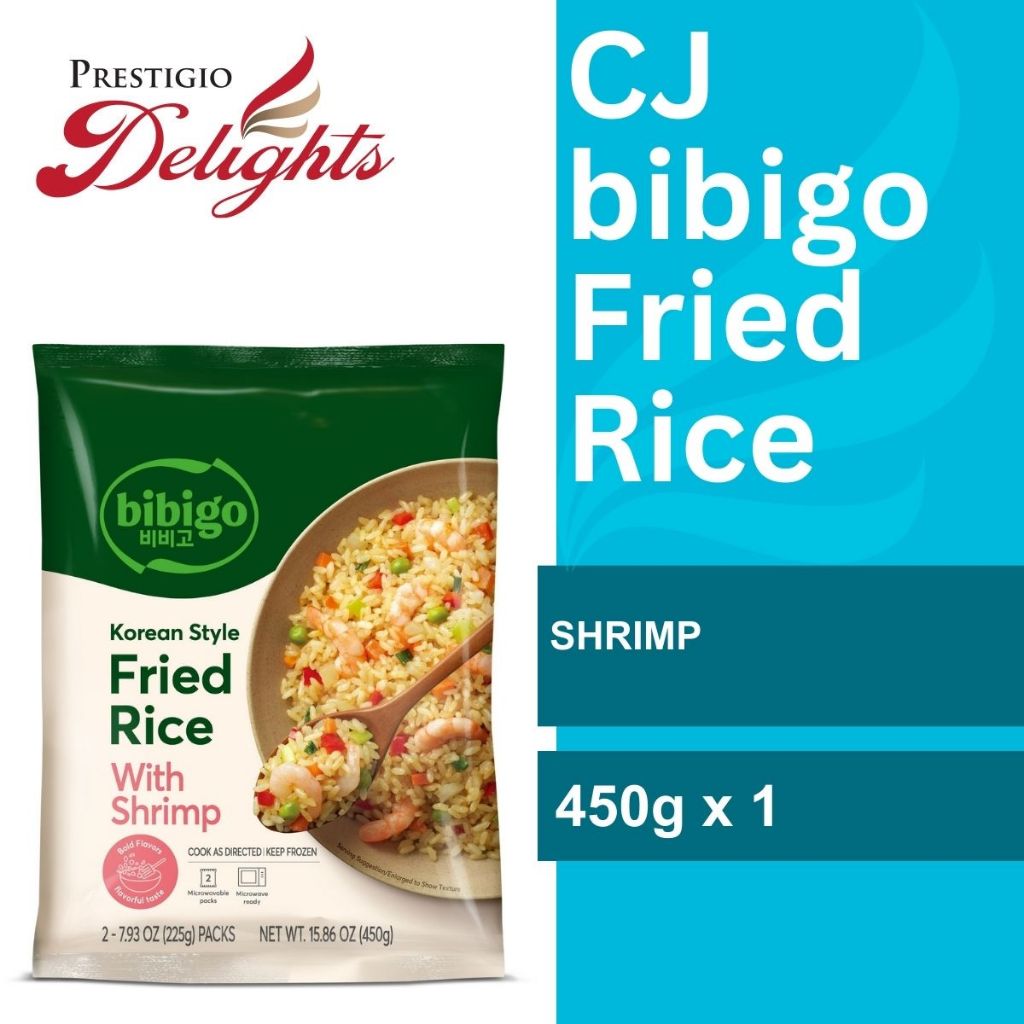 CJ bibigo Shrimp Fried Rice -Frozen 450g | Shopee Singapore