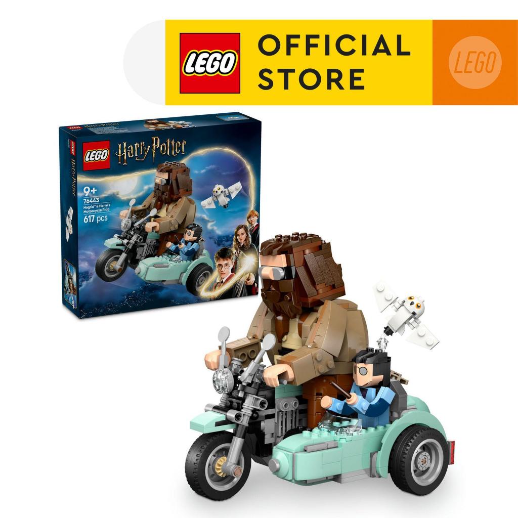LEGO Harry Potter 76443 Hagrid & Harry's Motorcycle Ride (617 Pieces ...