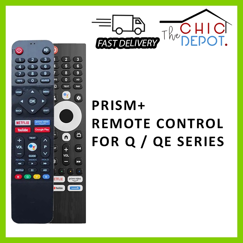 PRISM+ TV Remote Control for Q / QE Ultra Series [WARRANTY SET ...