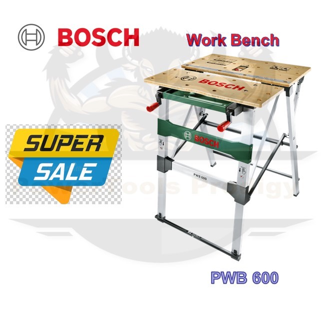 BOSCH PWB 600 WORK BENCH/ PORTABLE WORKSPACE | Shopee Singapore