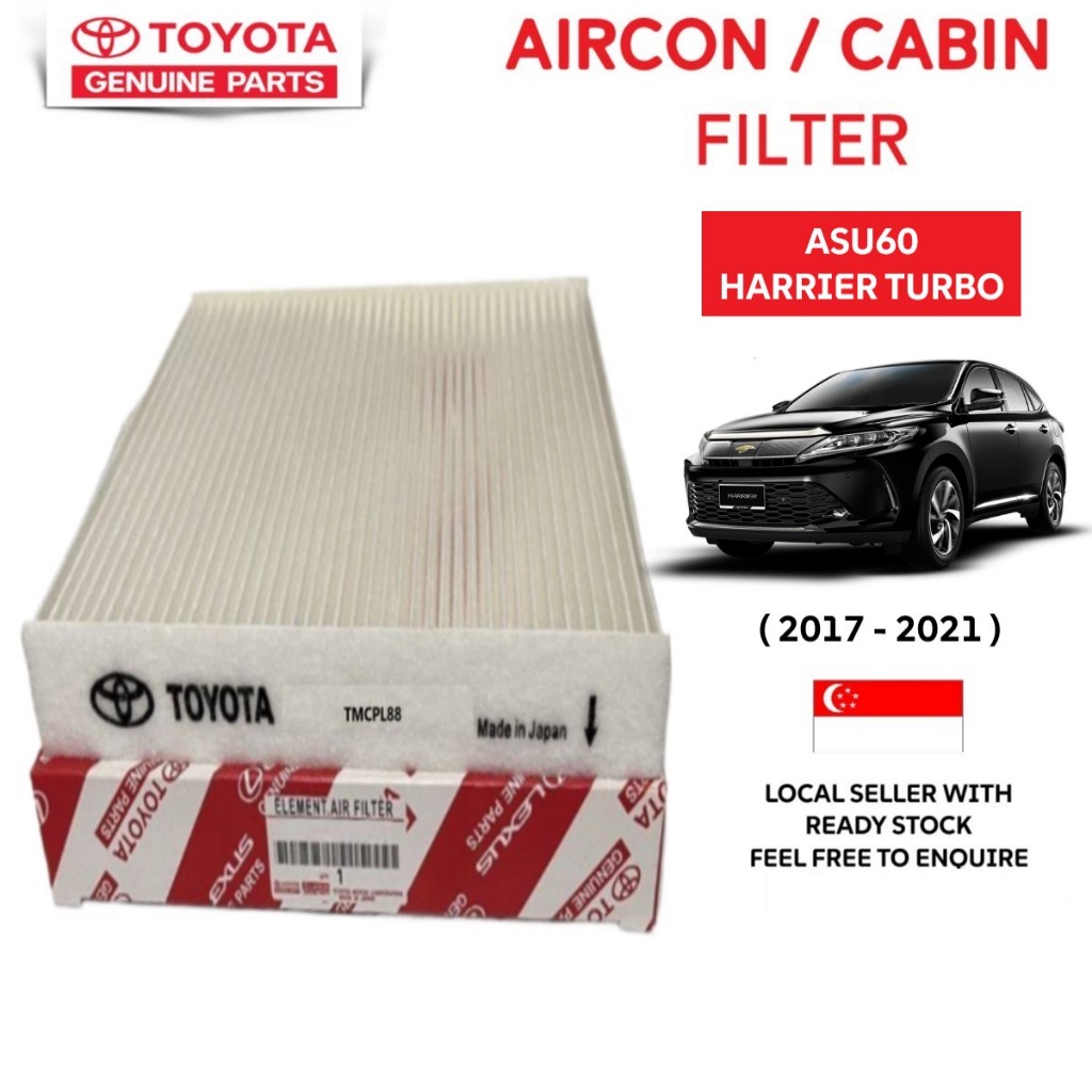 TOYOTA HARRIER TURBO 2.0L ( ASU60 ) CABIN / AIRCON FILTER - SINGAPORE ...