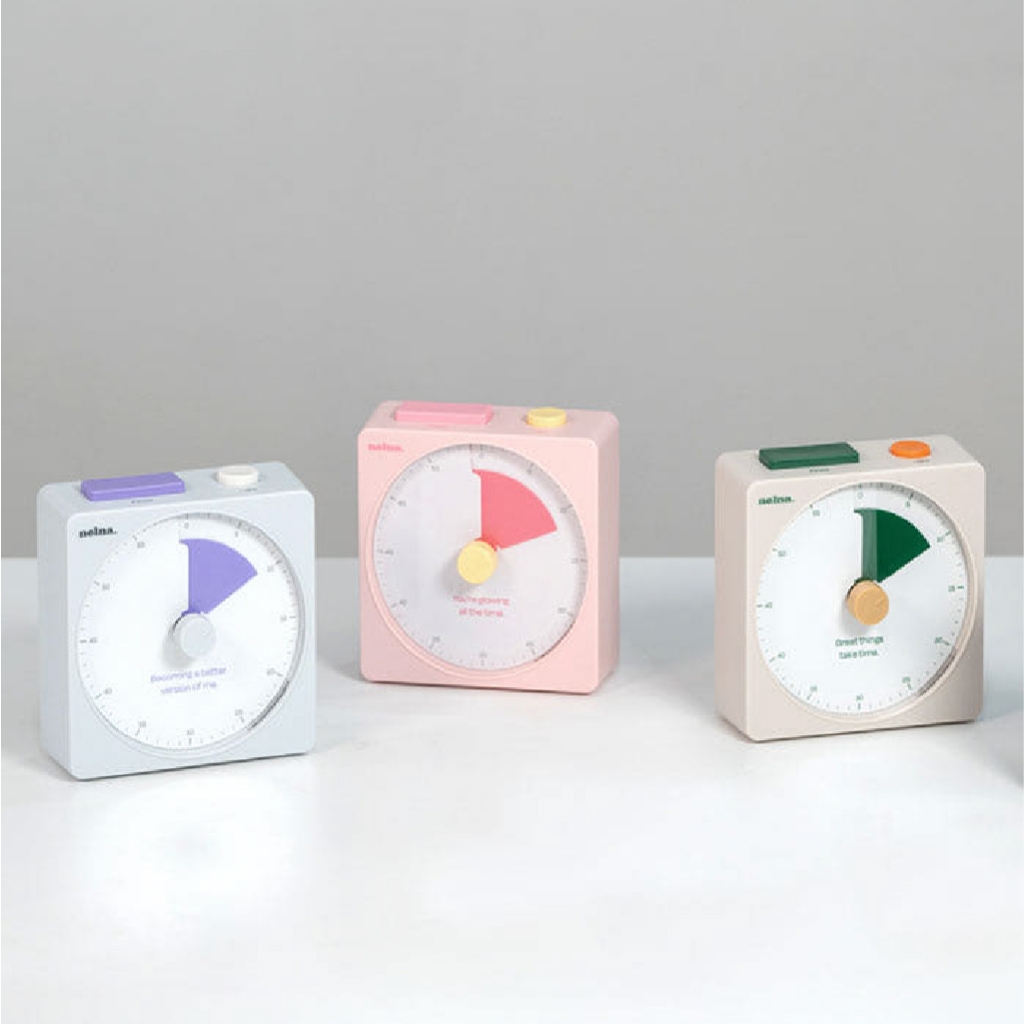 NELNA Focus On Timer Pomodoro Study Timer 4 colors | Shopee Singapore