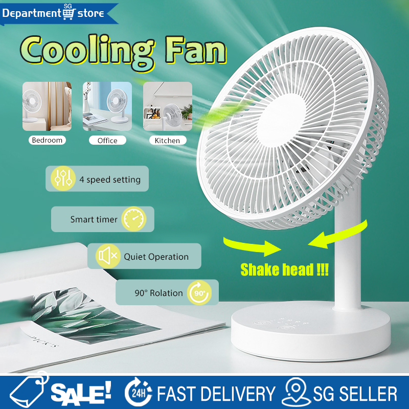 Desktop Small Fan USB Fan Rechargeable Mini Fan Portable Fan For Office ...