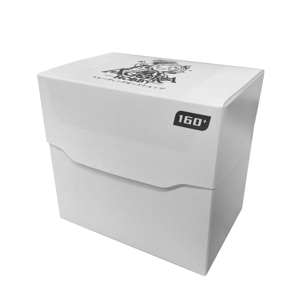 グランドアーカイブ  white Mini Deck Box AGORA HOBBY Ryuki Plastic Deck Box 160+ (WHITE) | Shopee Singapore