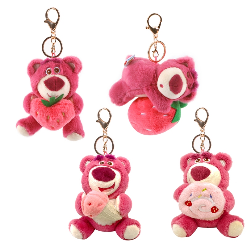 Disney ToyStory Lotso Bear Bag Charm KeyRing Stuffed Plush Type from ...