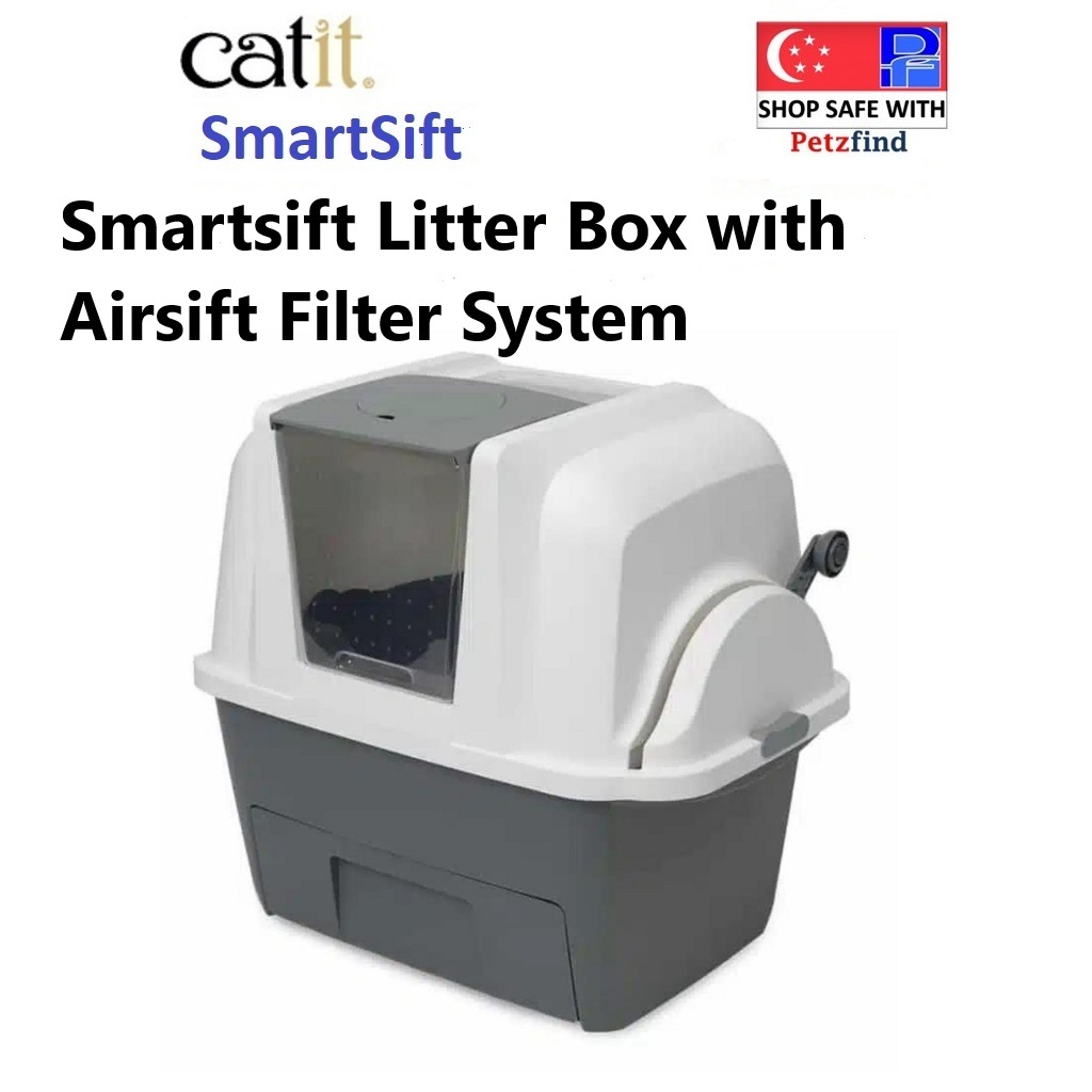 Smartsift Litter Box with Airsift Filter System (50685) Shopee
