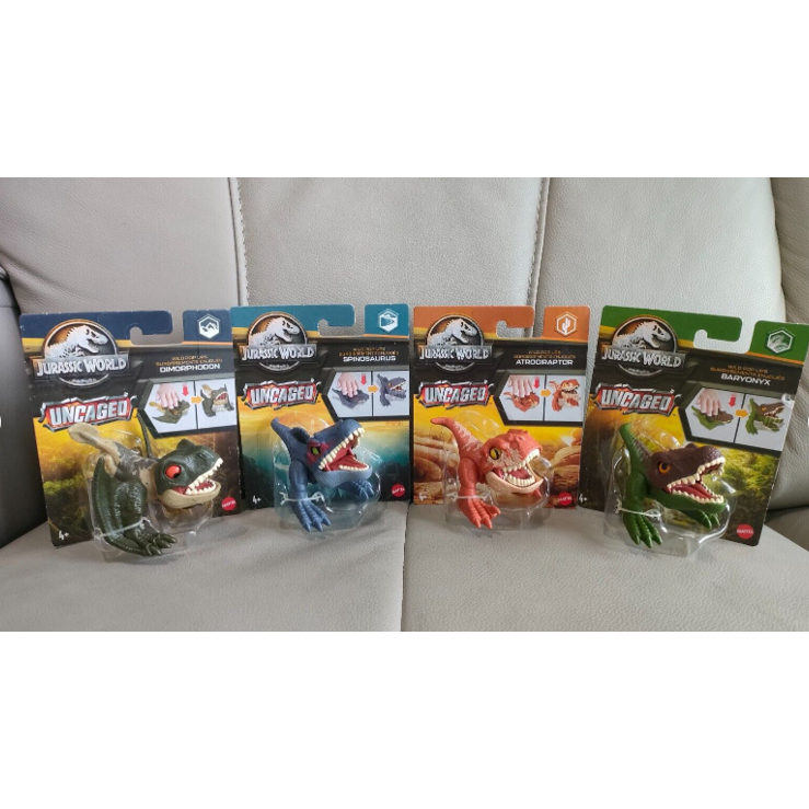 Jurassic World Uncaged Wild Pop Ups Chomper Toy Dimorphodon Spinosaurus ...