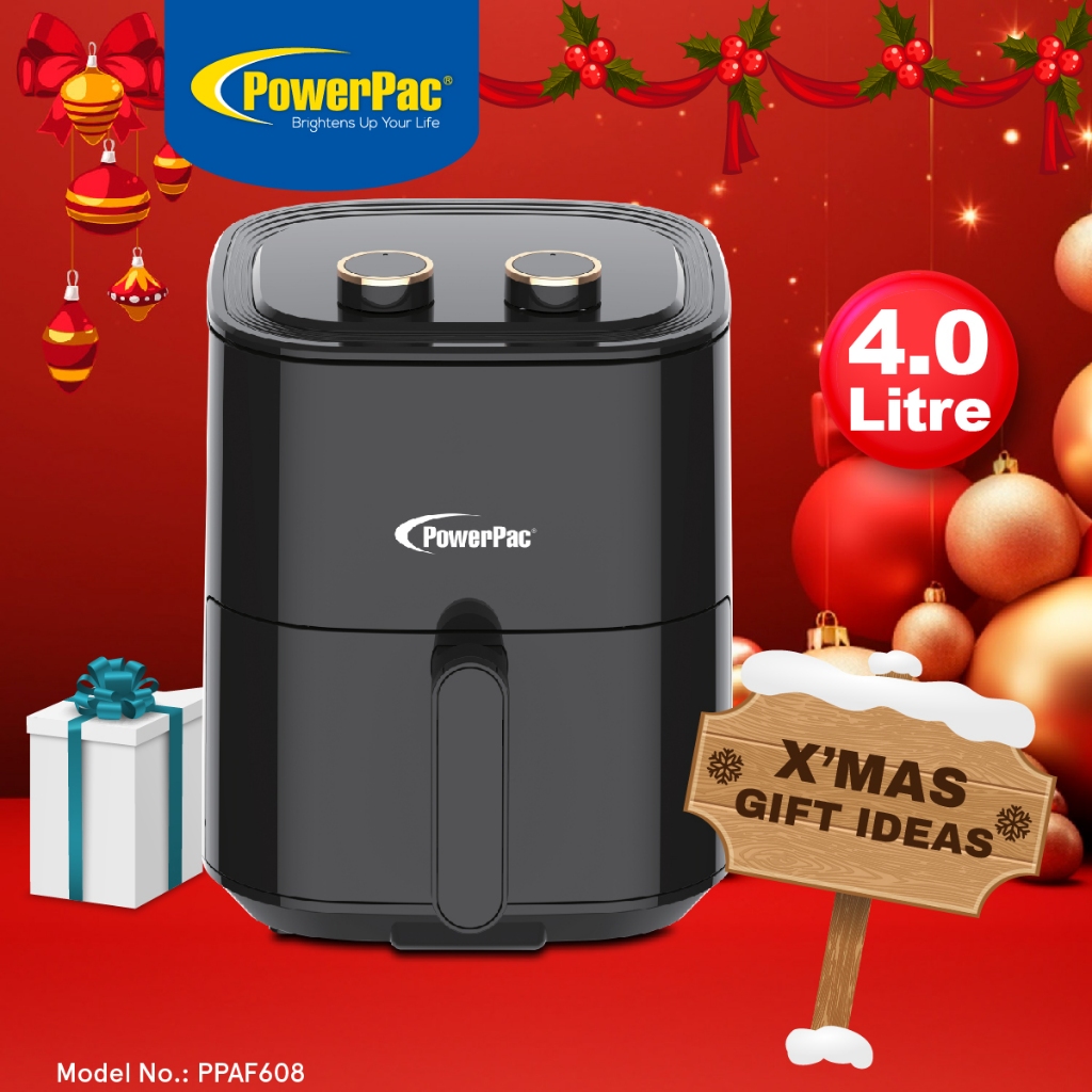 PowerPac Air Fryer 4.0L PPAF608 Shopee Singapore