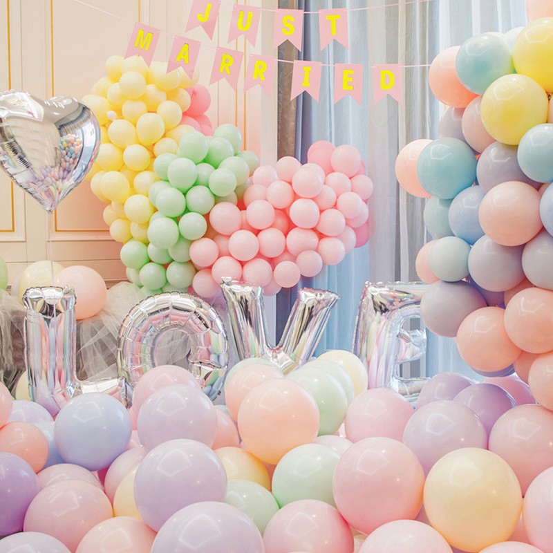[SG Seller] 100Pcs 10 inch Latex Balloon for Party Birthday Wedding ...