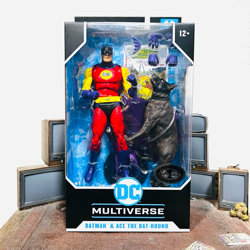 Mcfarlane Toys DC Multiverse Silver Age Batman 1950 and Ace Bat Hound ...