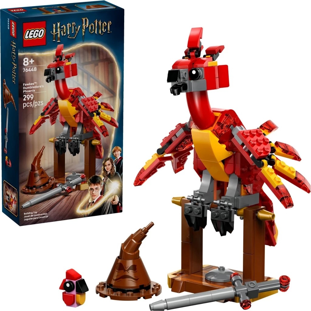 LEGO 76448 HARRY POTTER Fawkes Dumbledore's Phoenix | Shopee Singapore