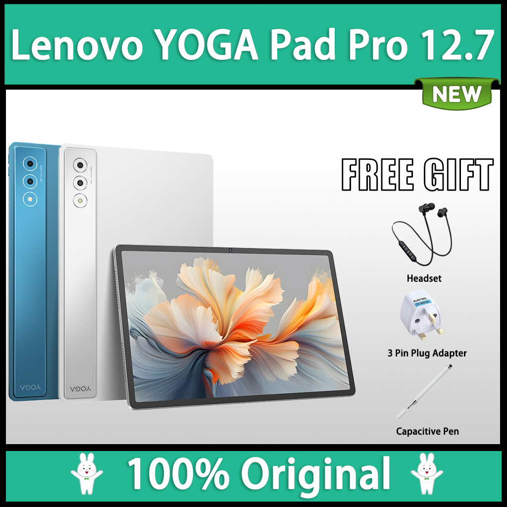 Lenovo YOGA Pad Pro 12.7 inch Tablet Snapdragon 8 Gen3 2.9K 144Hz ...