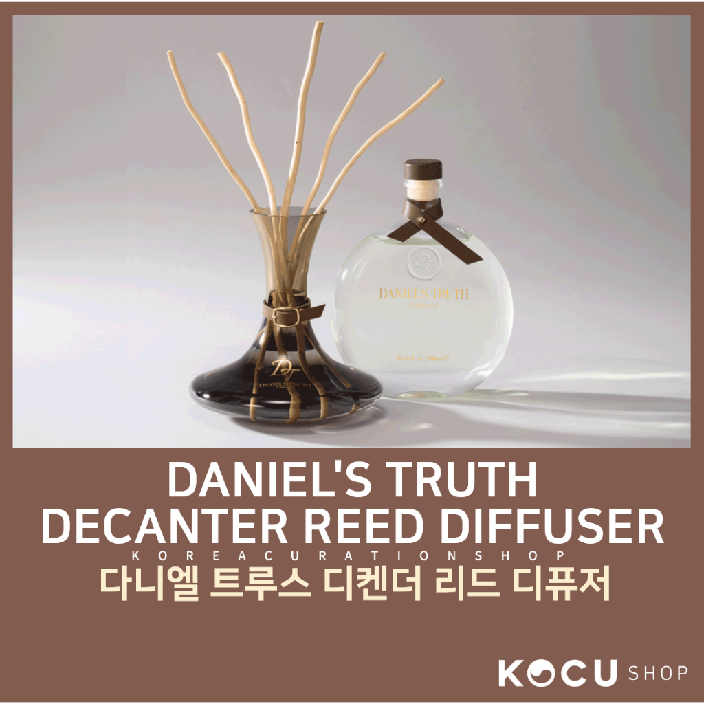 DANIEL'S TRUTH DECANTER REED DIFFUSER 300ML (7TYPE) | Shopee Singapore