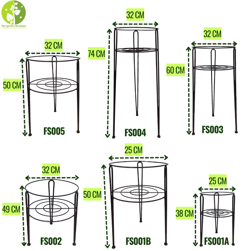 [Local Seller] Metal Plant Stand Planter for Potted Plant Racks Indoors ...