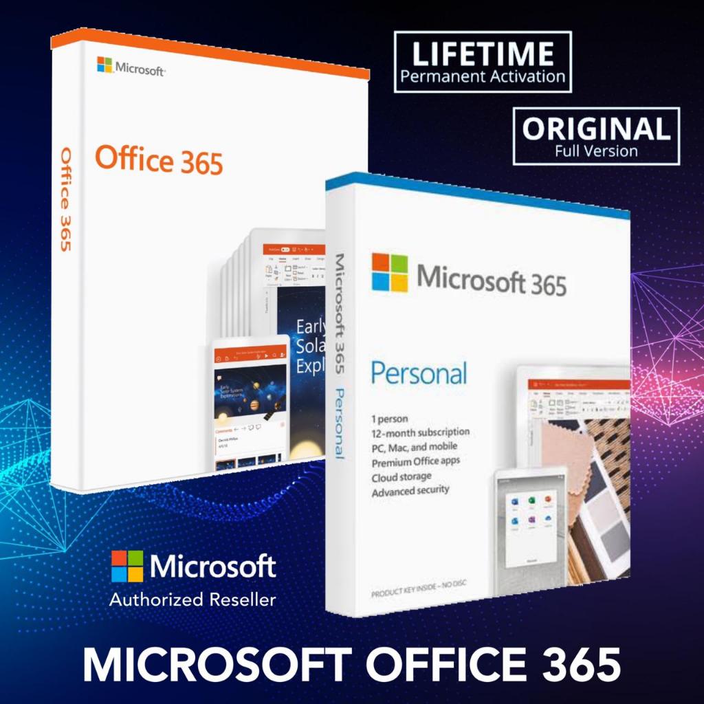 Office 365 2024 2021 & 2019 Professional PRO PLUS - ORIGINAL | Shopee ...
