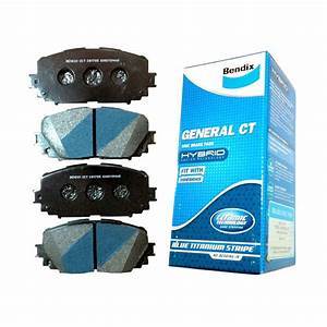 Bendix General CT front brake pad (made in Australia) for Honda models ...