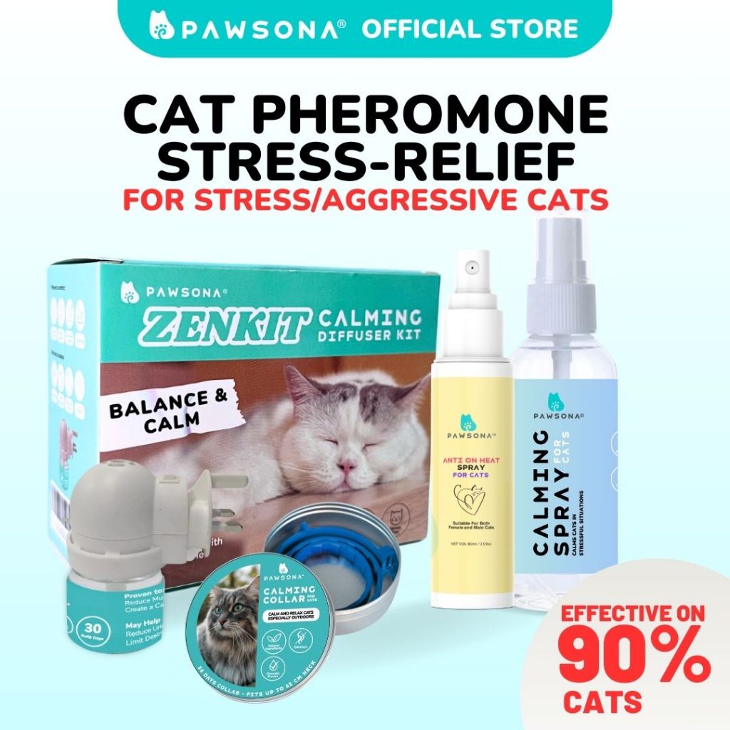 Photo inspiration: Fresh Look at Pawsona Cat Calming Diffuser Calming Spray Calming Collar