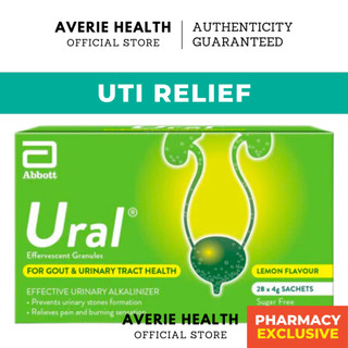 [EXP 05/28] Ural Effervescent Granules 28 Sachets (Lemon) | UTI Relief ...