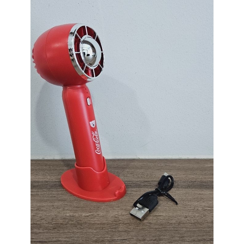 Limited Edition Coca Cola USB cable portable Fan （1） | Shopee Singapore