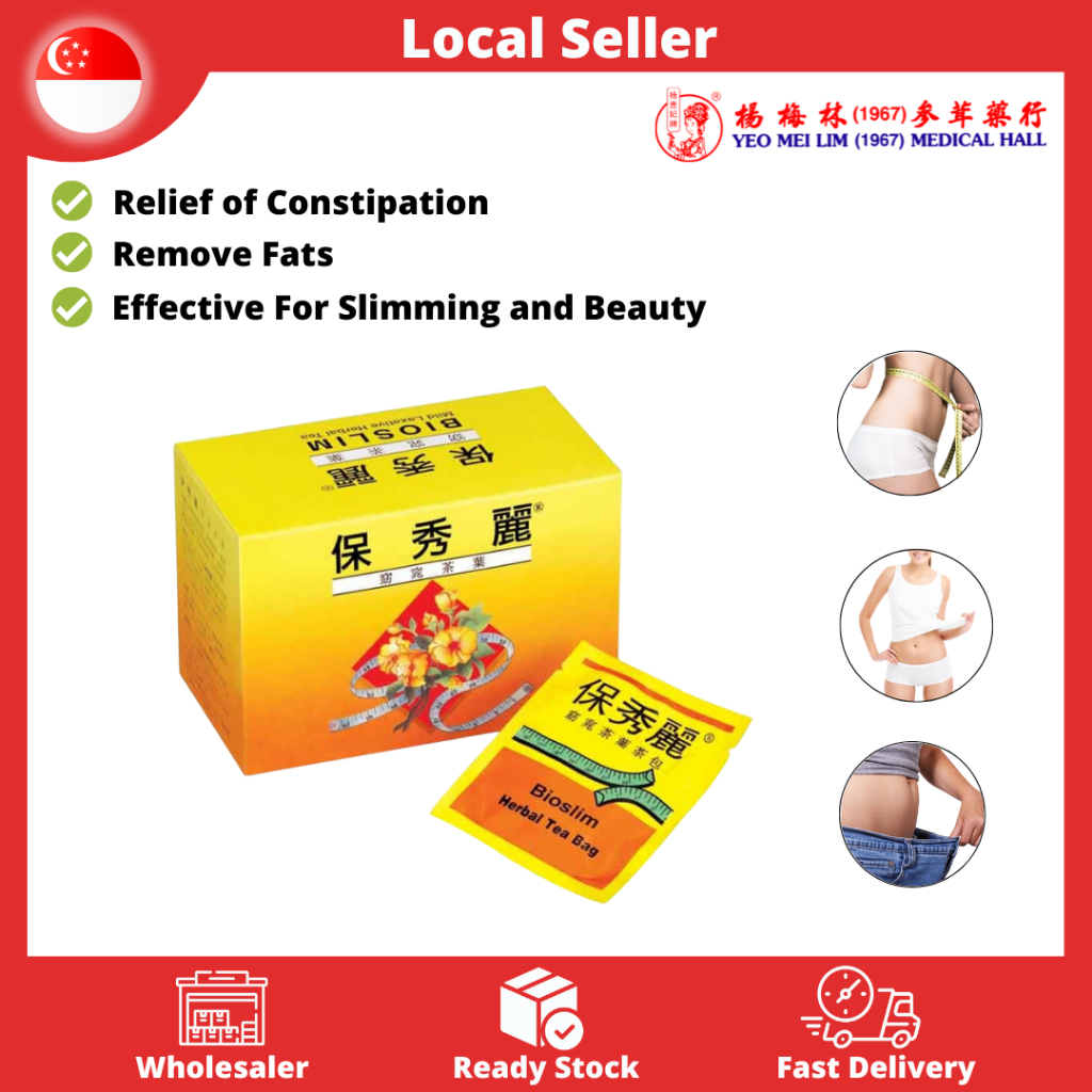 Bioslim Herbal Tea Bag 30s for Slimming | Laxative | Constipation ...