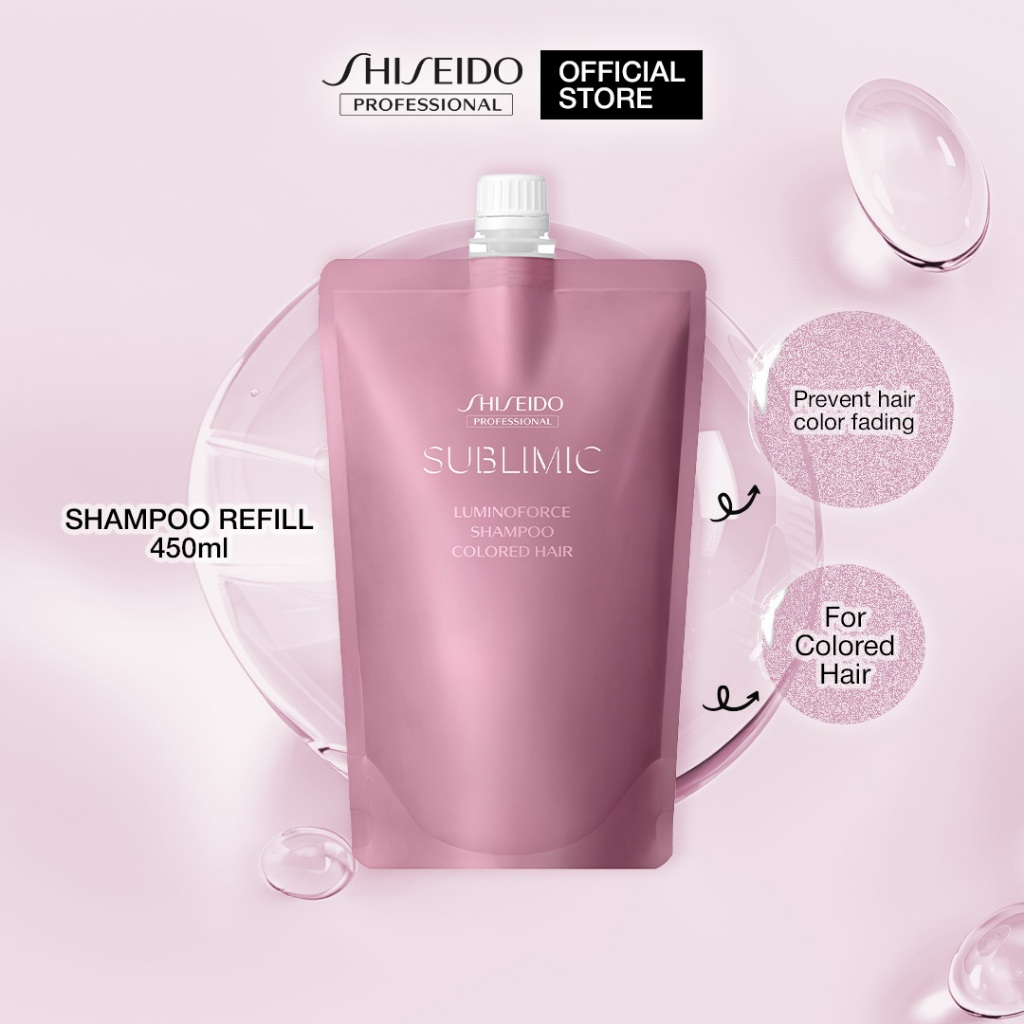 Shiseido Professional Sublimic Luminoforce Shampoo Refill - 450ml