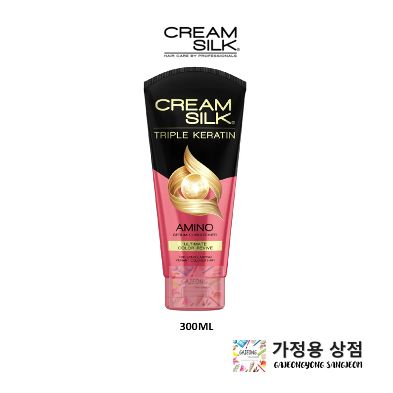 CREAM SILK KERATIN SERUM CONDITIONER 2本 Triple keratin serum conditioner ultimate repair & shine by