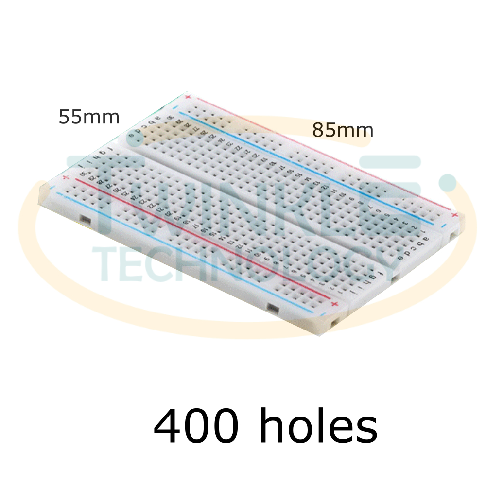 400 holes Solderless Breadboard Electronic Board Protoboard Arduino ...